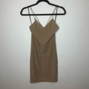 H&M glitter mini dress